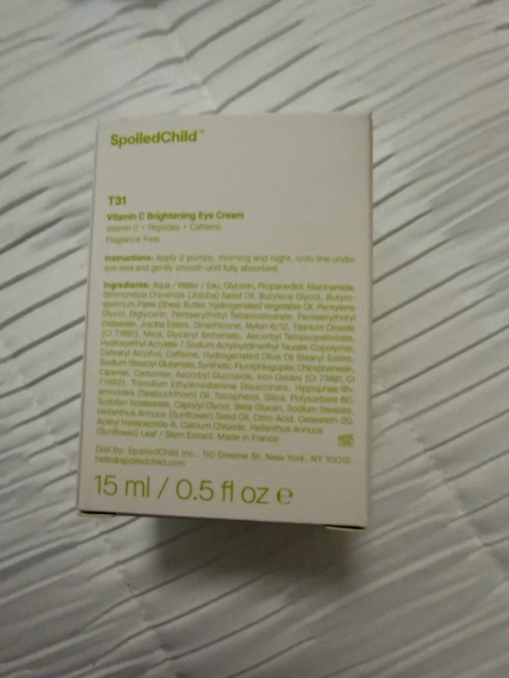 Spoiled Child Eye Cream New - Picture 2 of 4